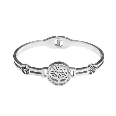 BRACCIALE RIGIDO CON ALBERO DELLA VITA - DH2380E534