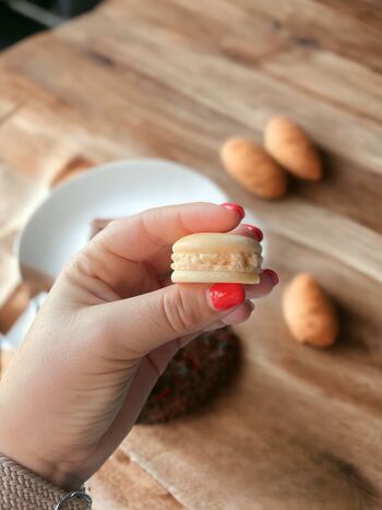 Fondant macaron parfumé à la madeleine gourmande 2