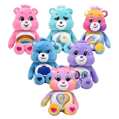 Peluches Bisounours - Display 9 peluches 22cm