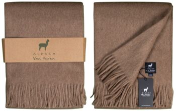 Plaids en laine d'Alpaga - 14 coloris - Nouveau ! 6