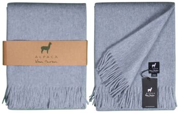 Plaids en laine d'Alpaga - 14 coloris - Nouveau ! 10