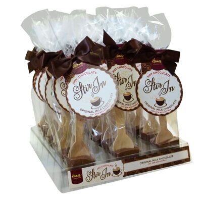 Hot Chocolate Stirrers with Caramel Flavouring