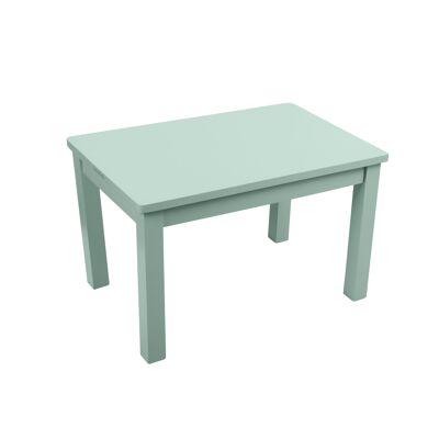 Montessori table - Child 1-4 years old - Solid wood - Sage green
