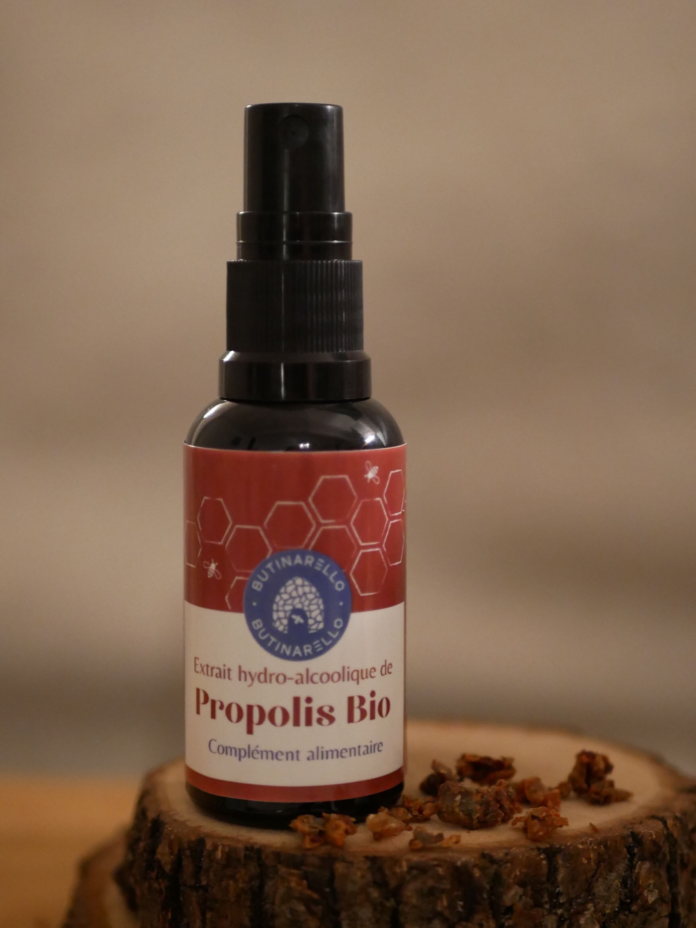 Extrait Hydro-Alcoolique de Propolis Bio - Spray 30ml