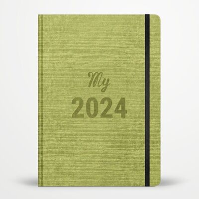 Agenda – Mein Kalender 2024 – gebunden im A5-Format
