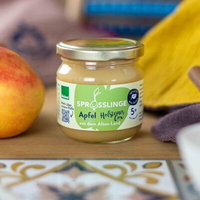 Bioland baby porridge apple Holsteiner Cox 180g – pack of 6