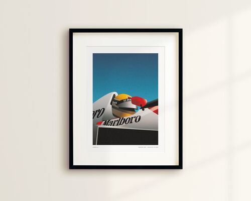 Affiche Formule 1 rétro