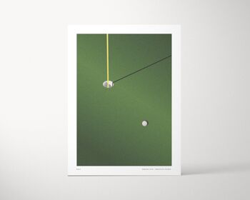 Affiche Golf rétro 2