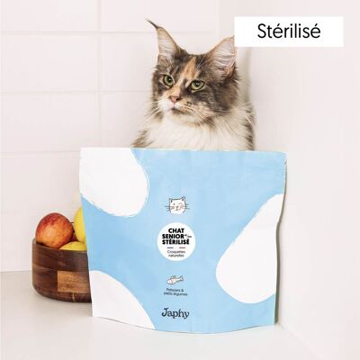 Croquettes Poisson pour chat stérilisé