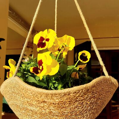 SEAGRASS HANGING PLANTER