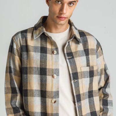 Oliver Wool Plaid Jacket