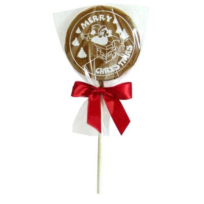 Jolly Lollies Santa Stuck in Chimney Chocolate Lolly