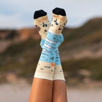 Chaussettes WAVE HAWAII AirLite DryTouch Design 2 4