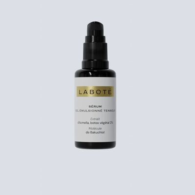 Sérum gel émulsionné tenseur