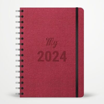 Agenda – Meine 2024 – A5-Spirale