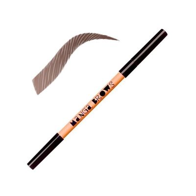 Neve Cosmetics 3-in-1 eyebrow pencil Rich Brown & Black Brown
