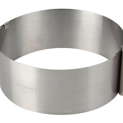 Stainless steel pastry ring extendable from 16 to 30 cm Dr. Oetker Varino