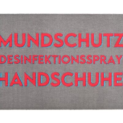 Unlock, Washables, Mundschutz, Desinfektionsspray, Handschuhe, 50x75cm, grau