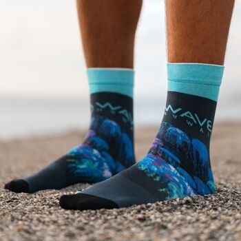 Chaussettes WAVE HAWAII AirLite DryTouch Design 10 4