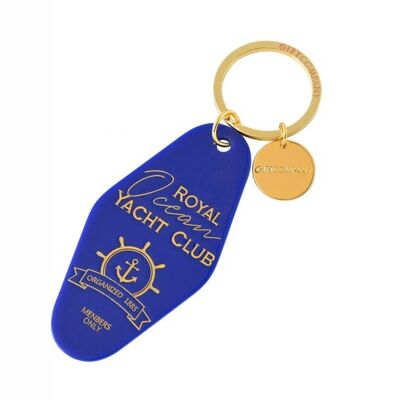 Key Club by GC, Schlüsselanhänger, Royal Yacht Club, blau