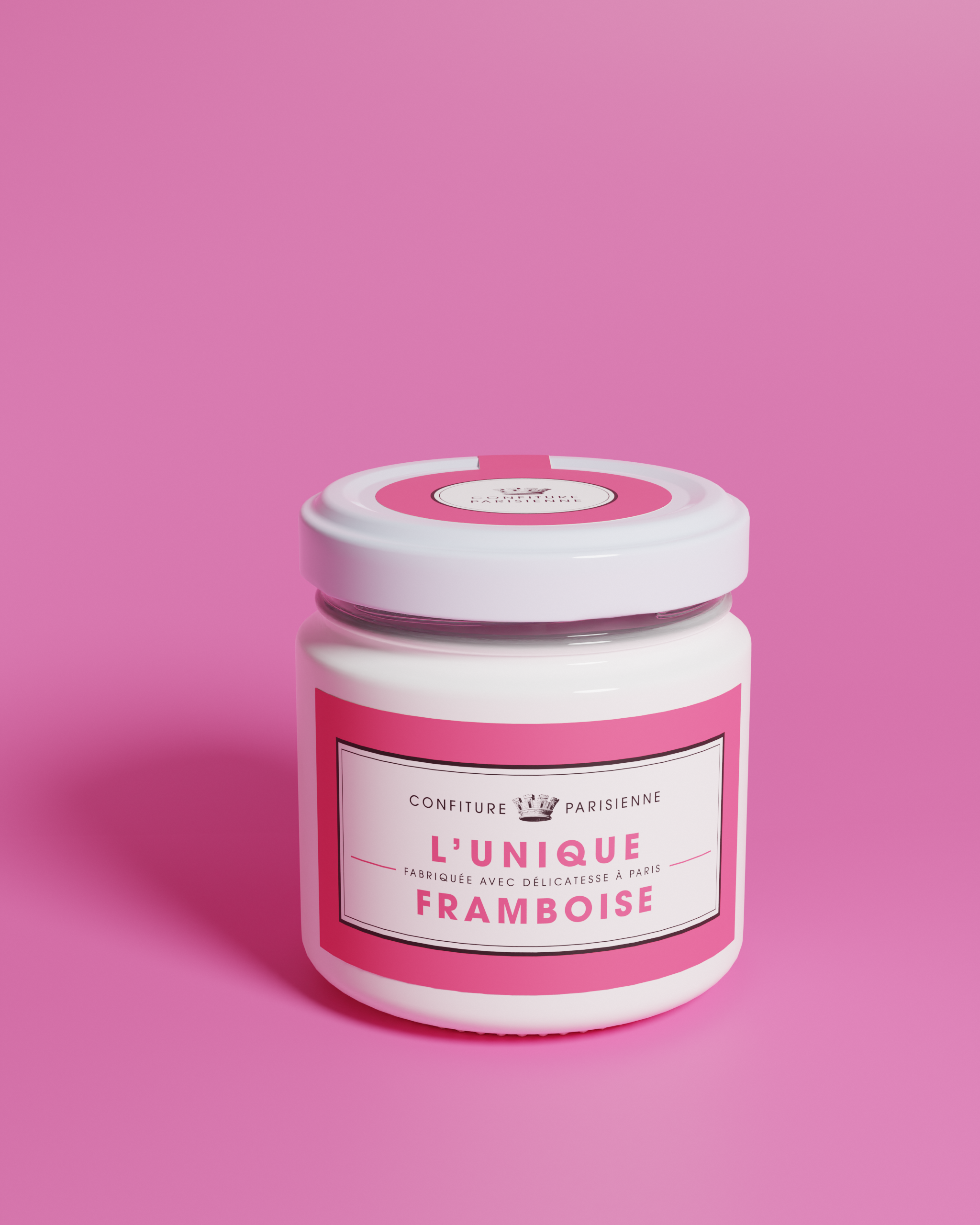 Unique raspberry jam
