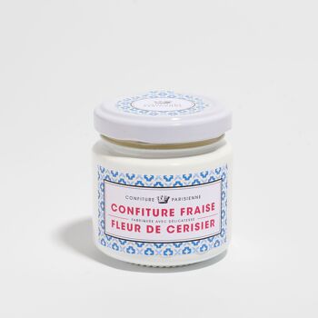 Confiture Fraise Fleur de cerisier - 100g 1