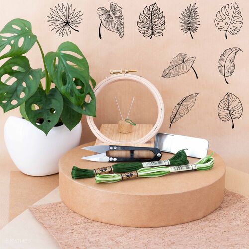 Kit de broderie Jungle