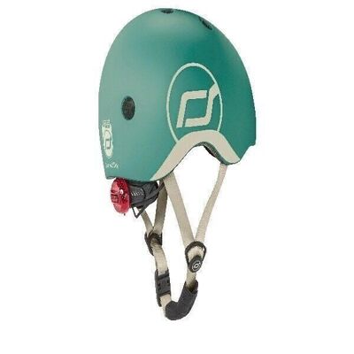 Casco per bambini - verde foresta XS - Rif: SR-HXXSCW06