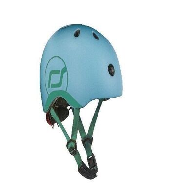 Steel blue children's helmet XS - Ref: SR-HXXSCW03