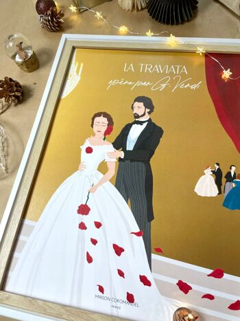 Affiche La Traviata - format A3 3