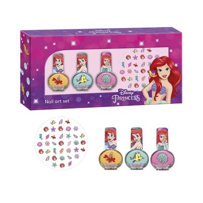 Disney Princess - Kit Vernis A Ongles Ariel