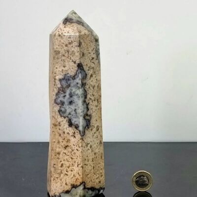 Prisma de cristal de Merlinita grande - 1 prisma de Merlinita