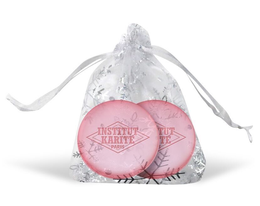 Scatola natalizia Macaron rosa