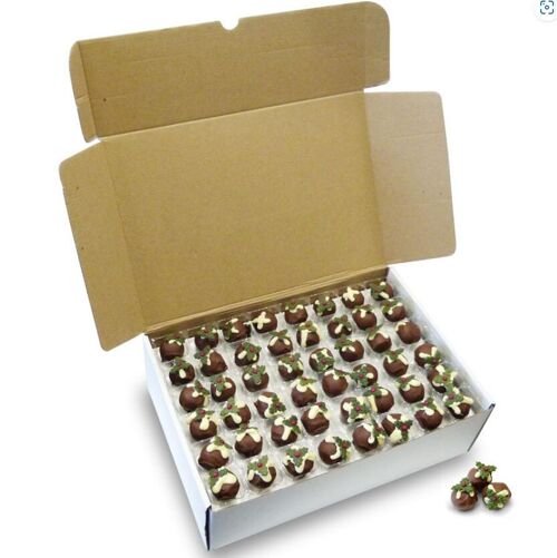 Christmas Pudding Flavoured Milk Chocolate Truffles