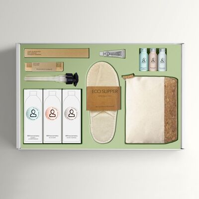 CONFEZIONE REGALO IGIENE CORPO COMPLETA + KIT DA VIAGGIO