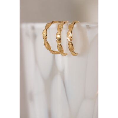 Gold Anemone Ring