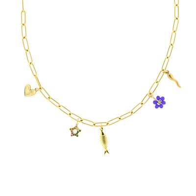 collier - breloques