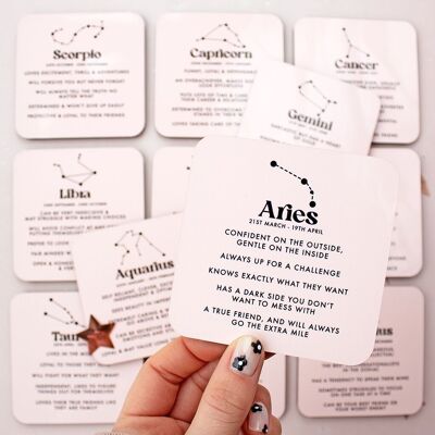 POSAVASOS CON SIGNO DE ESTRELLA