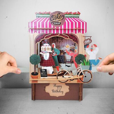 PAPER THEATRE POP UP CARD