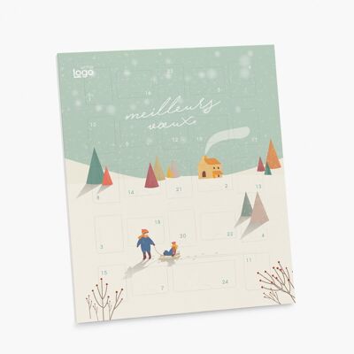 Frozen Country Schokoladen-Adventskalender