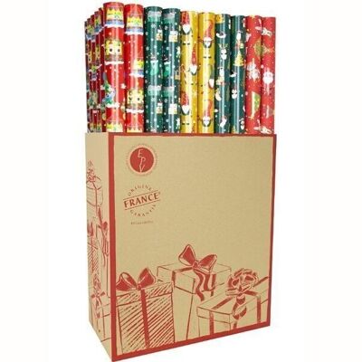 Rollo pequeño de papel regalo NAVIDAD INFANTIL