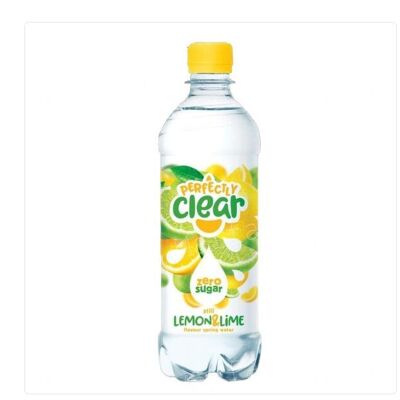 PERFECTLY CLEAR SPRING WATER LEMON & LIME 500ML