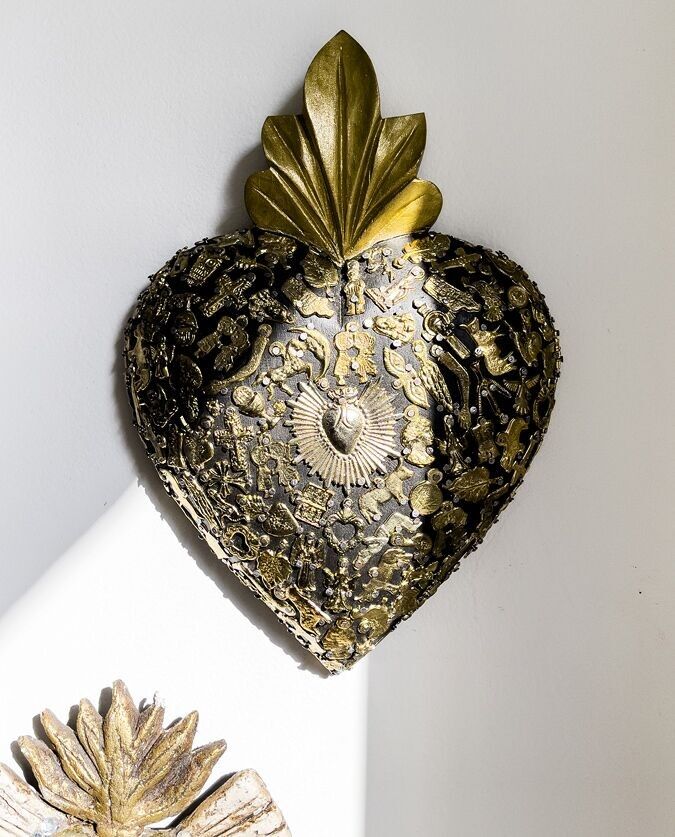 Corazon con milagros mega - Nero