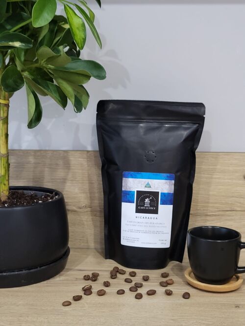 Café Grains Nicaragua 250g - Doux et Fruité - 100% Arabica