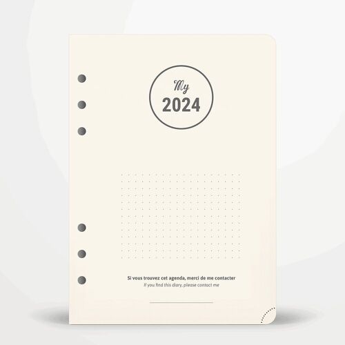 My 2024 – Recharge pour organiseur A5