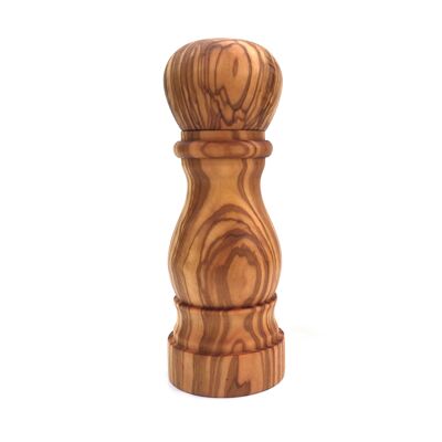 Salt and pepper mill mill handmade from olive wood.