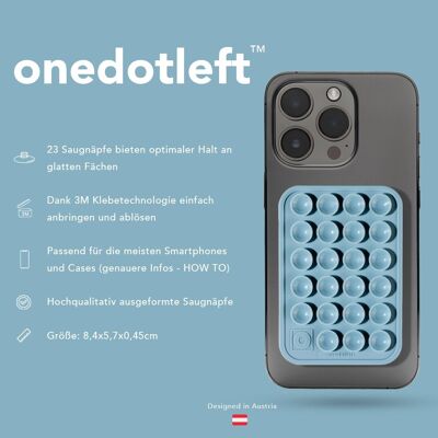 supporto a ventosa per smartphone onedotleft™