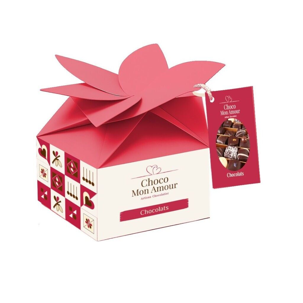 Black, milk and white assortment - 750g