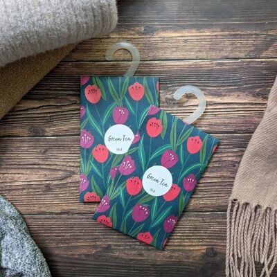 Tulips - Scented Hangers - Green Tea