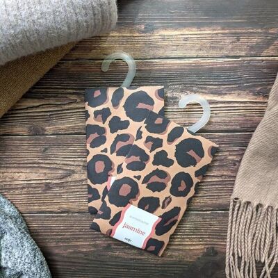 Saje - Leopard Print - Scented Hangers - Jasmine